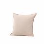 Ronja Kissenbezug Waschbaumwolle Beige 45x45cm 1