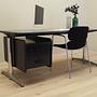 Schreibtisch Metall Laminat 1970er Jahre 5