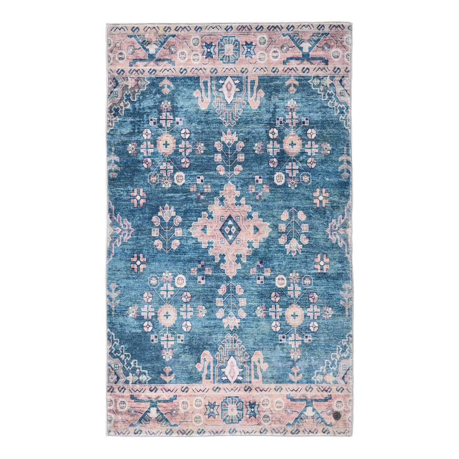 Oriental One Bath Mat Turquoise 60 x 100 cm 0