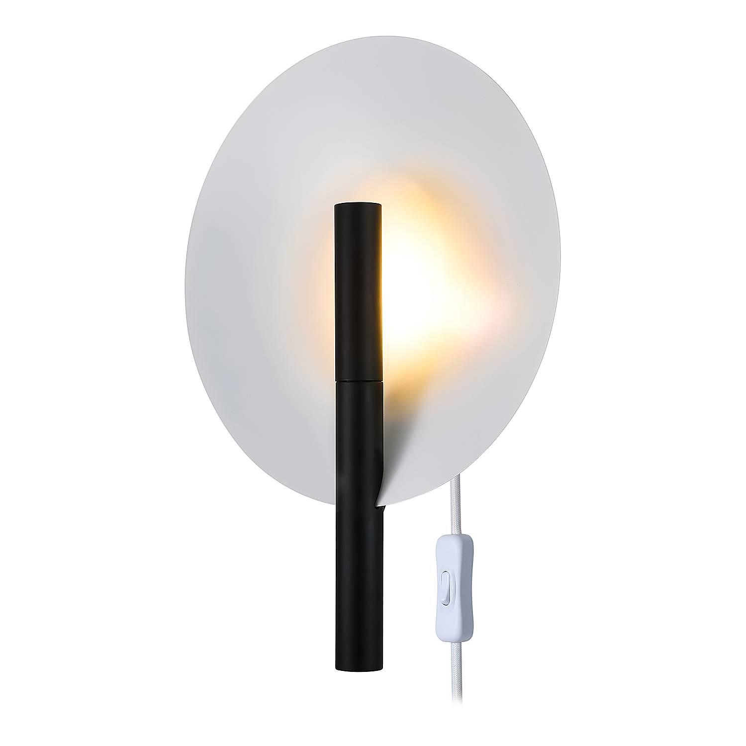 Wandleuchte Furiko Aluminium Schwarz 1