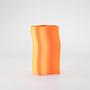 1125-1 Fluid Vase Neon Orange 1