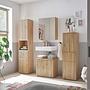 Rookerie washbasin vanity unit oak look 2