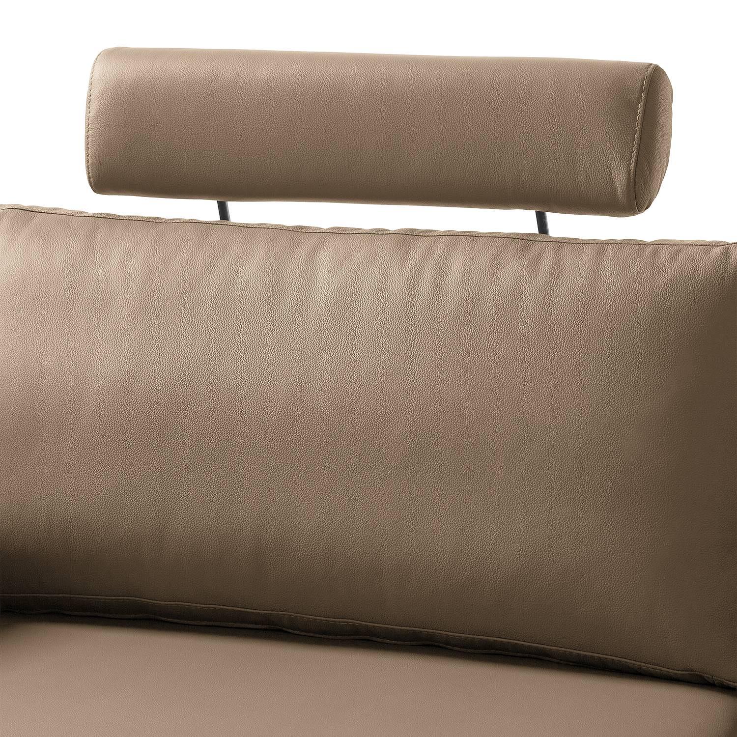 Kopfstütze Coso II Echtleder Echtleder Neto: Taupe 0