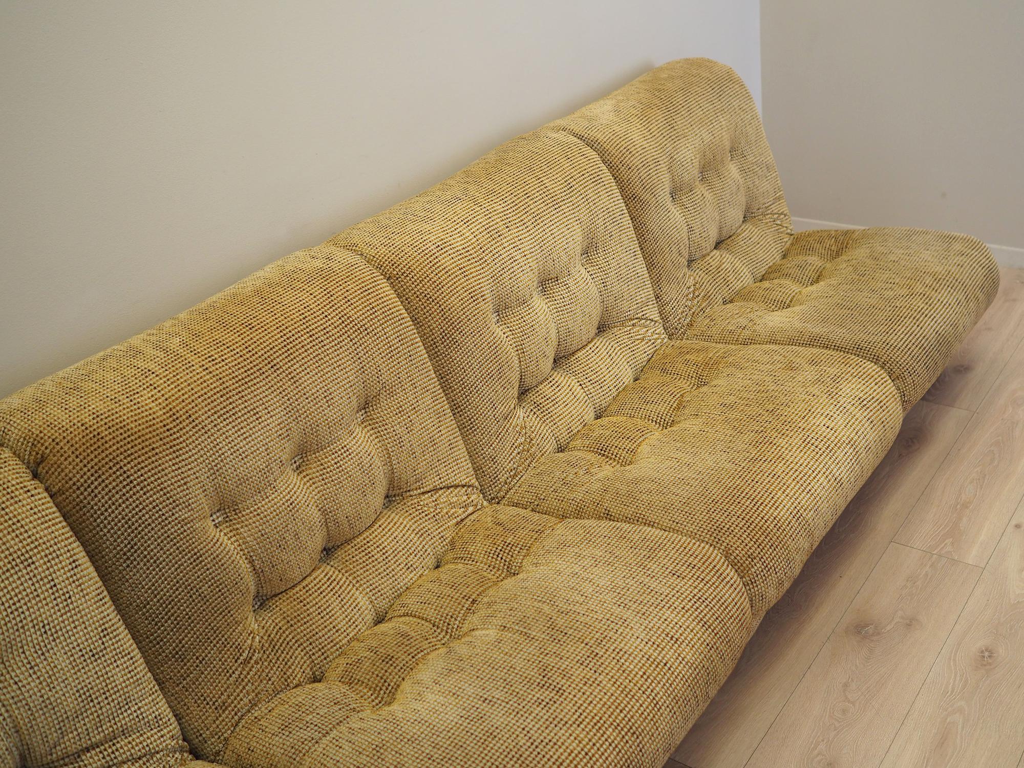 Modulsofa Beige 1960er Jahre 8