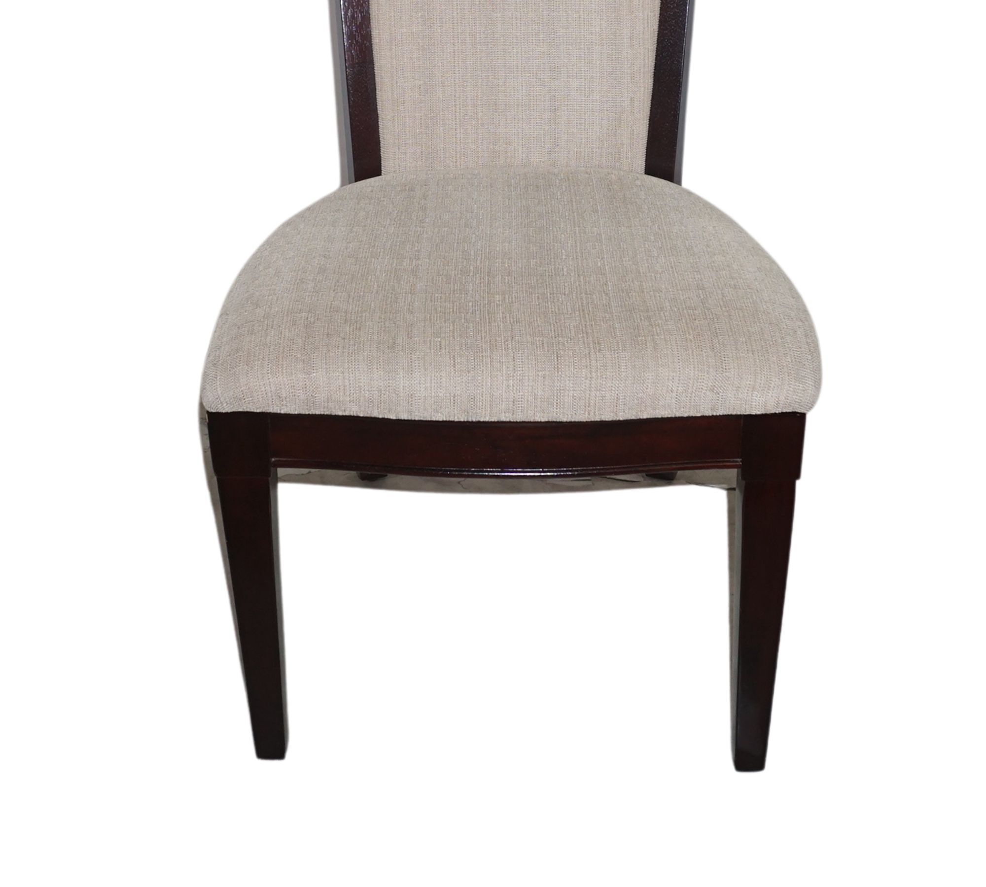 Dining chair solid wood upholstered 1