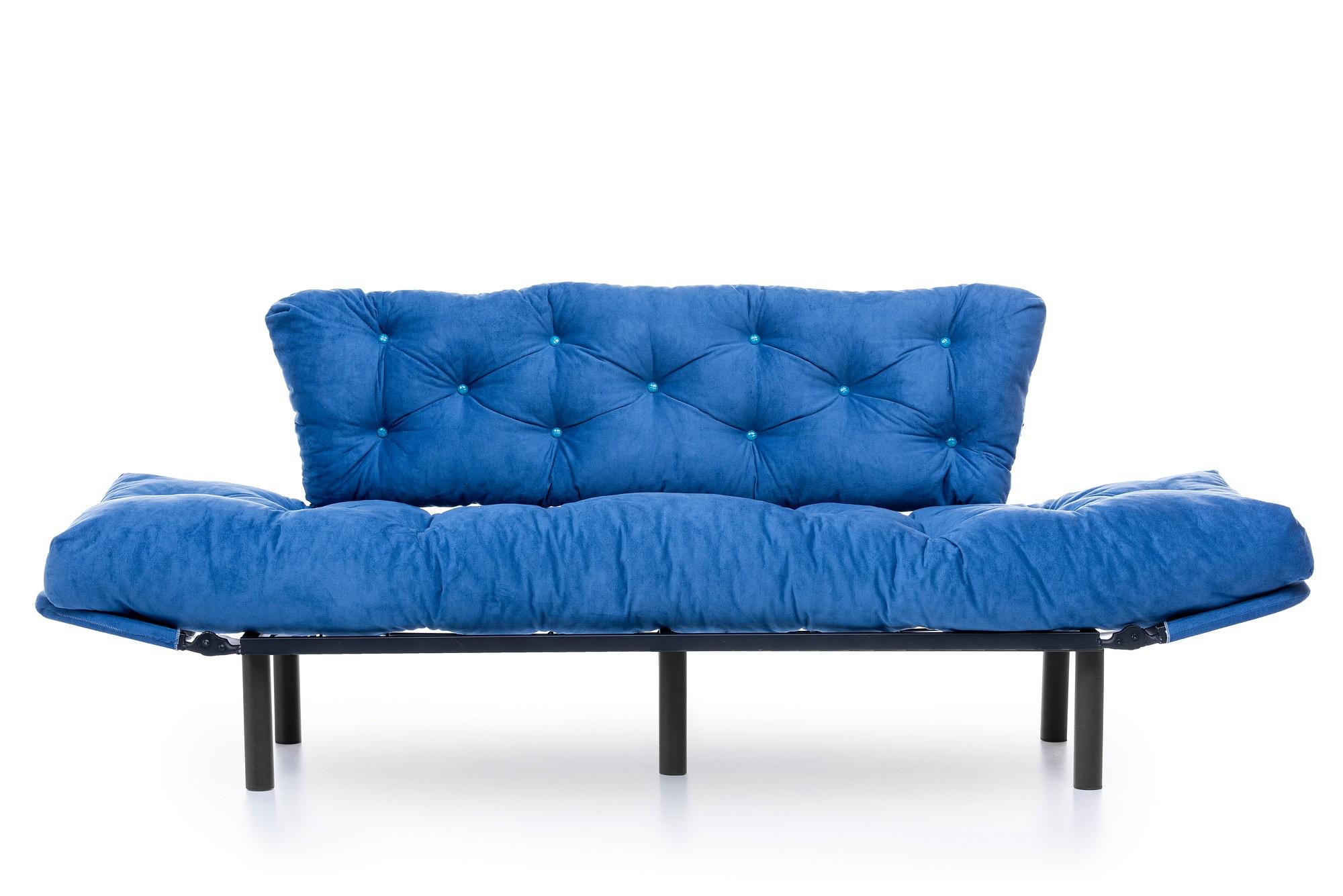 Nitta Triple Schlafsofa 3-Sitzer Blau 6