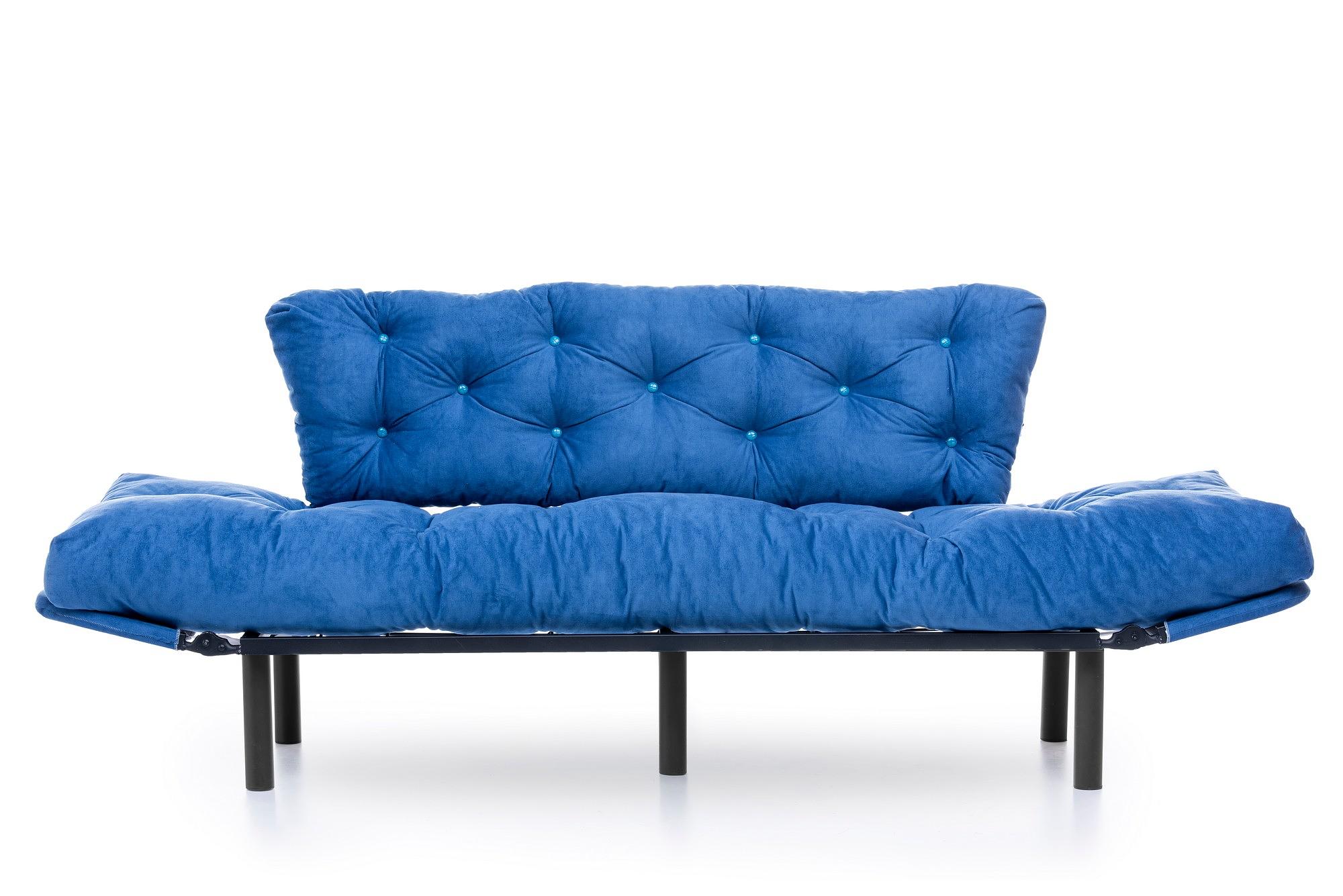 Nitta Triple Sofa Bed 3-seater Blue 6