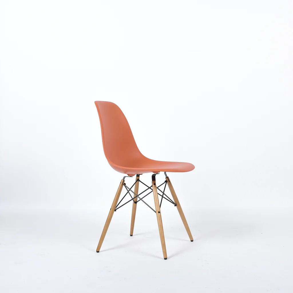 Eames Plastic Side Chair DSW Rot 0