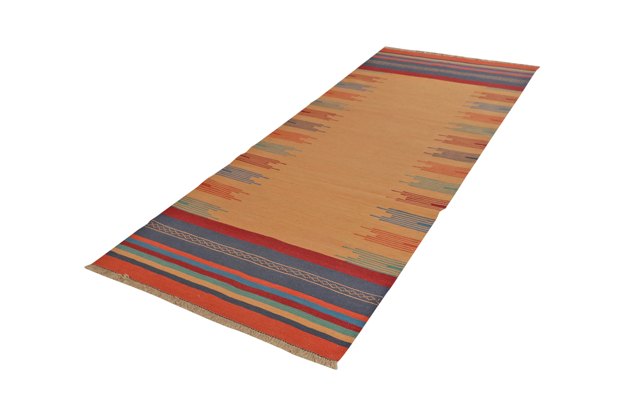 Kilim Gashgai Teppich Hellbraun 3