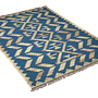 Kilim Gashgai Teppich Blau 2