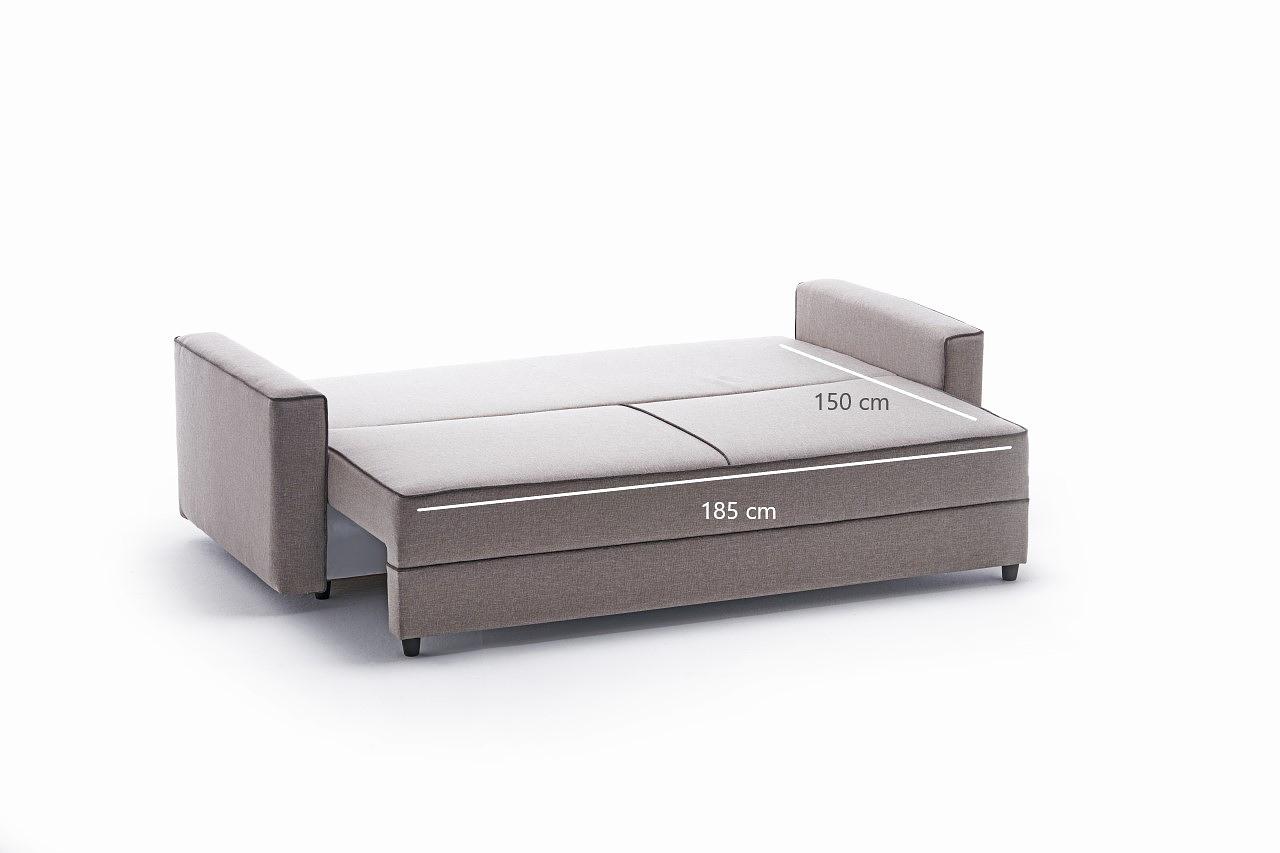 Ece Schlafsofa 2-Sitzer Creme 9