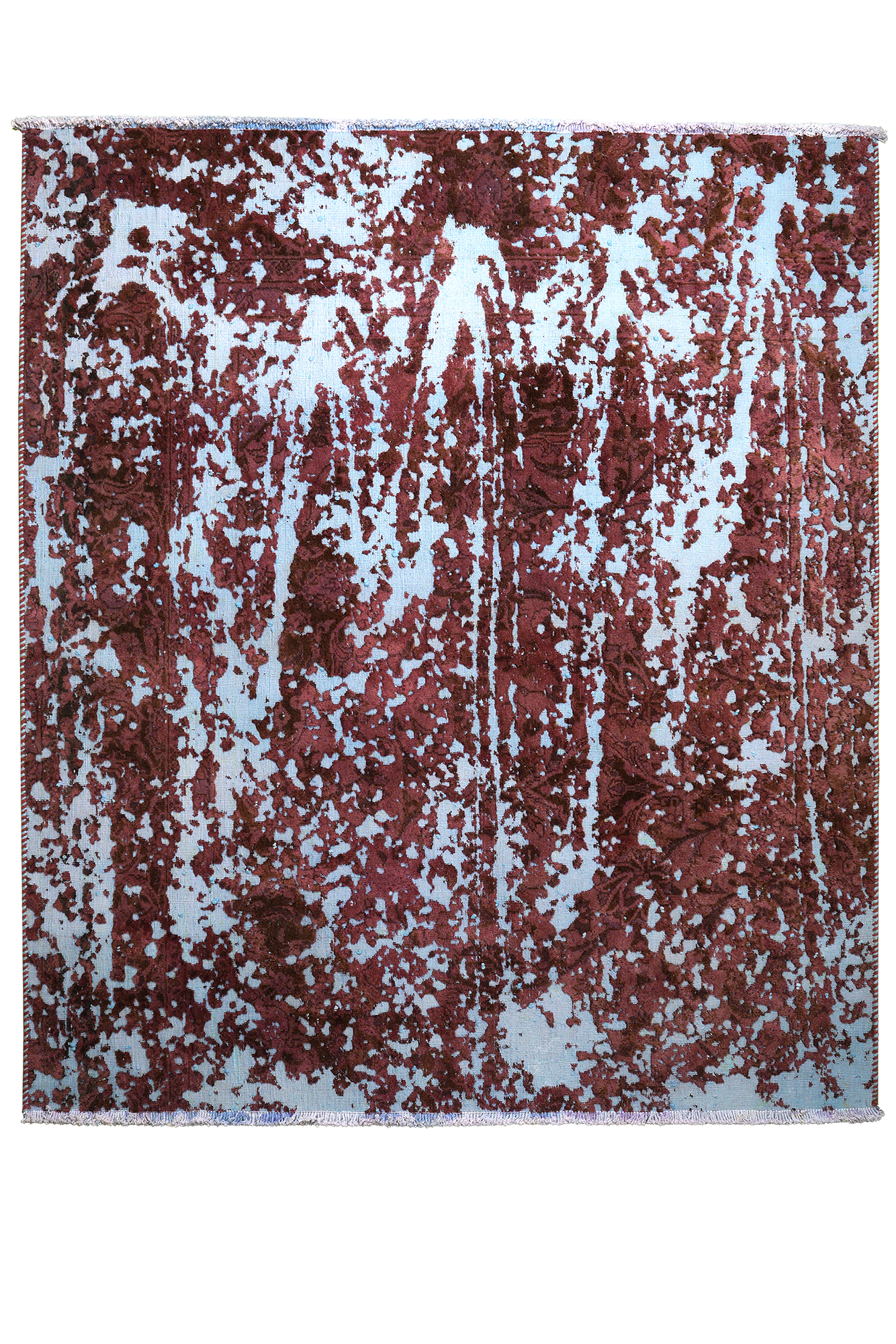 Vintage Teppich Wolle Mehrfarbig 0