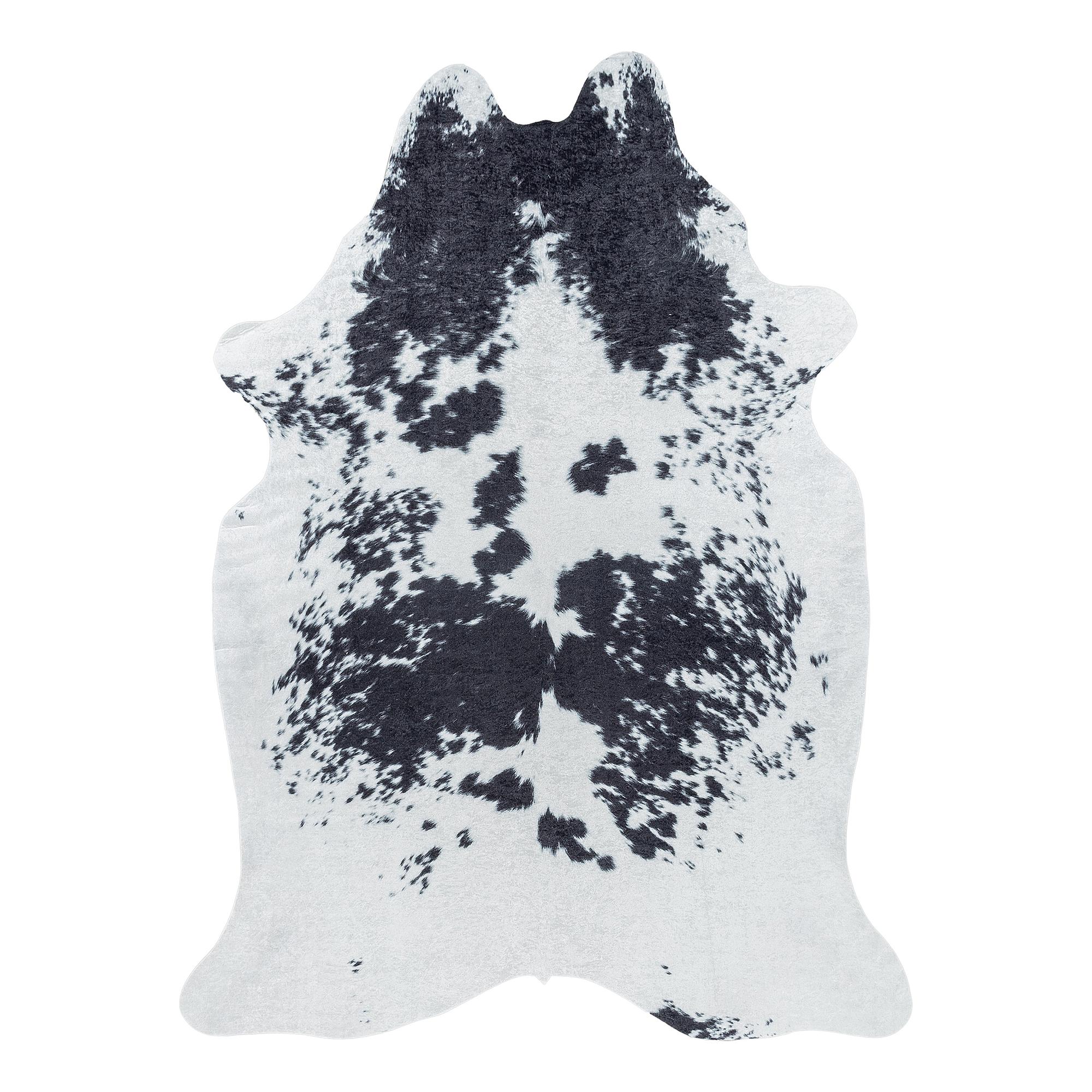 Skin Rug Etosha TypeD Black White 100x135cm 0