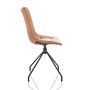 Tarviso dining chair faux leather brown 7