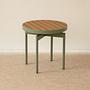 Pada Garden Table Plastic Brown 48.5x48.5x47 cm 0
