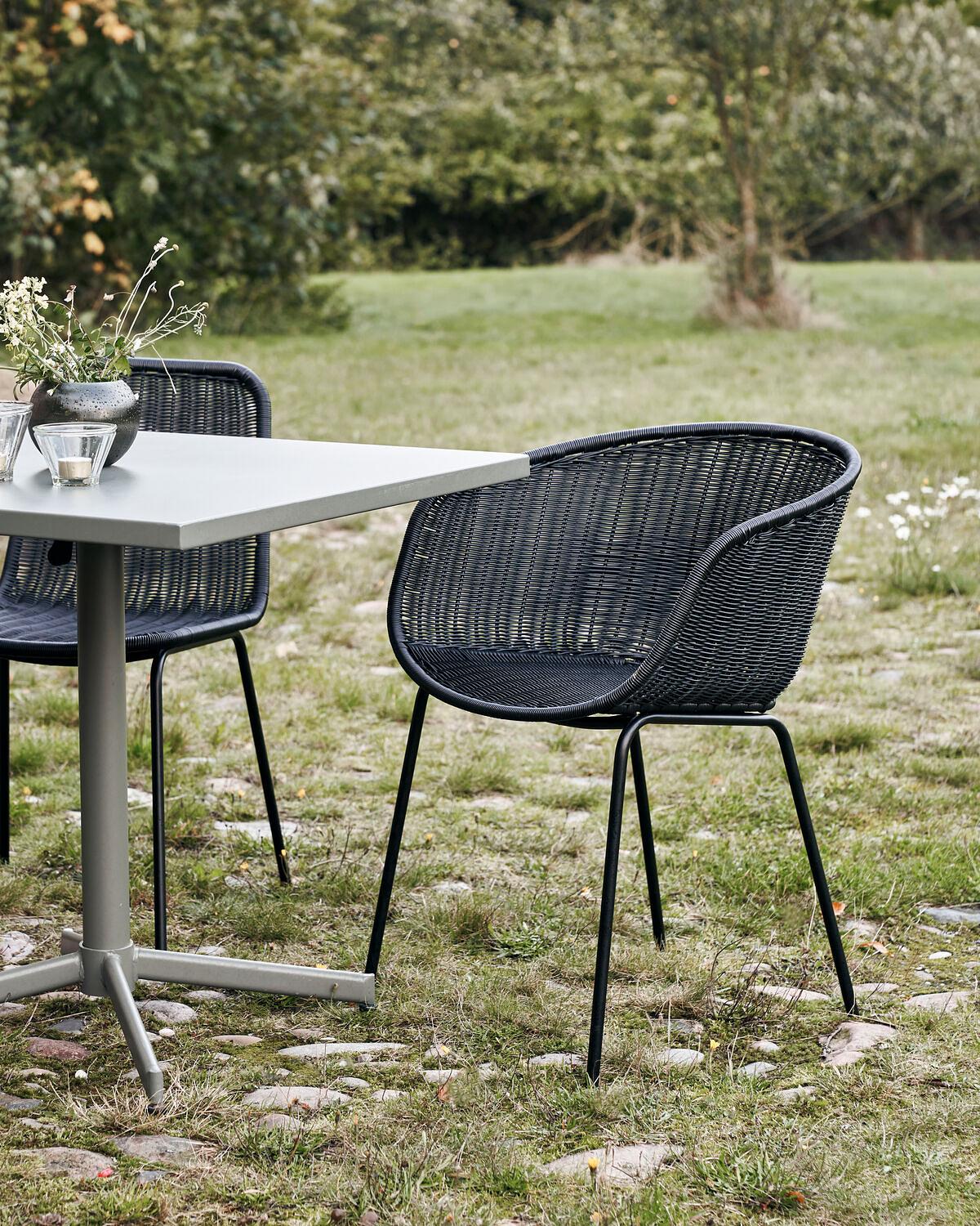 2x HDHapur Armchair Black 0