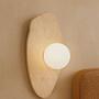 Busy Wall Lamp Travertine Cream 0