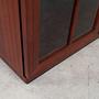 Mahogany display cabinet 1970s 7