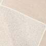 3x Teppich Bettumrandung Schurwolle Grau meliert 4