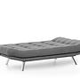 Misa Schlafsofa 3-Sitzer Grau 6