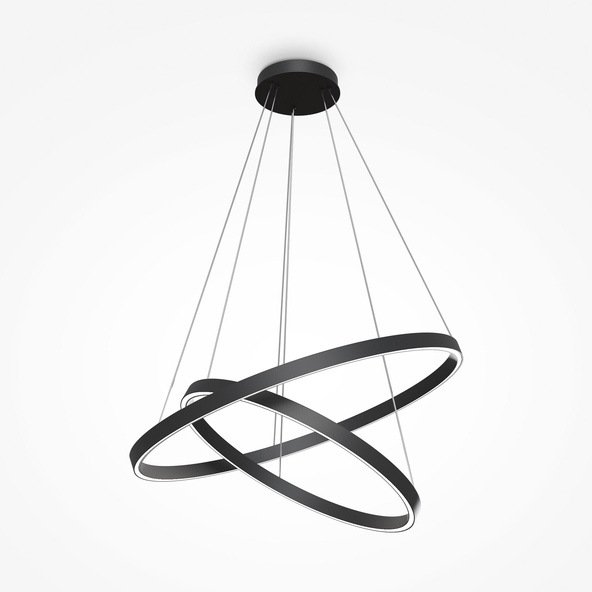 Rim Pendant Light Black 1