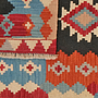 Kilim Gashgai Teppich Mehrfarbig 4