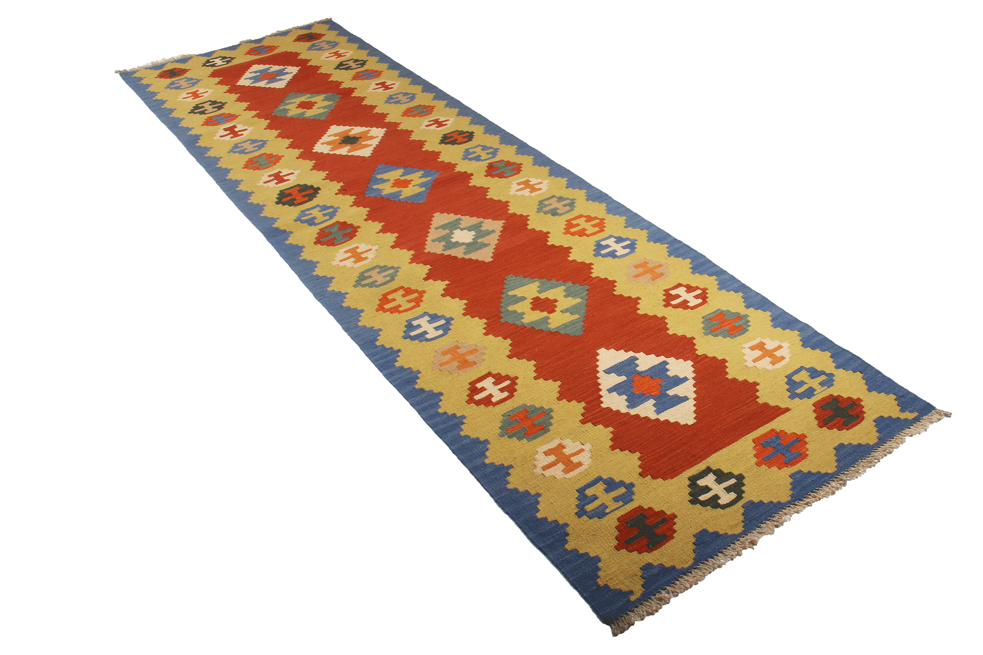 Kilim Gashgai Teppich Mehrfarbig 4