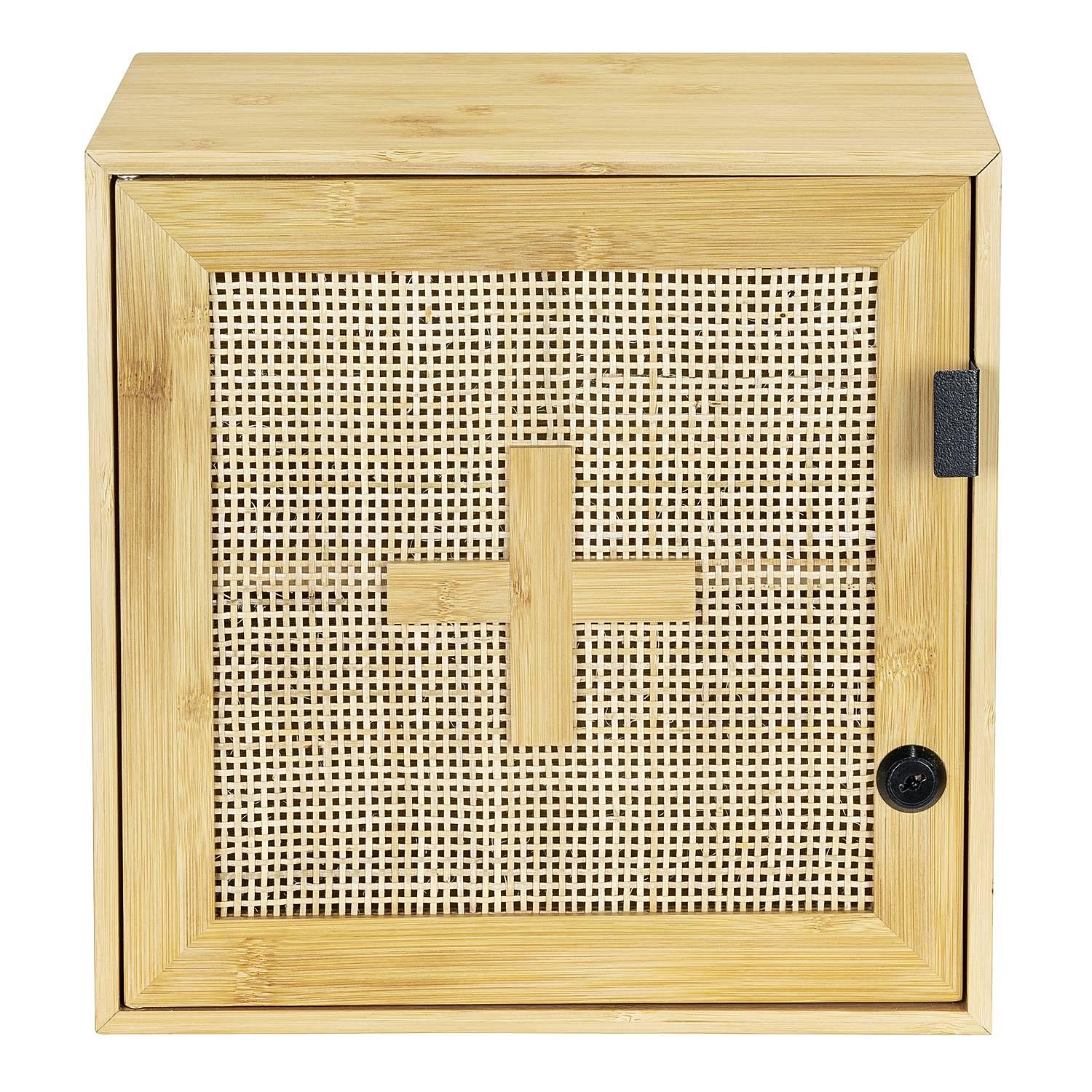 Medizinschrank Allegre Rattan Bambus 4