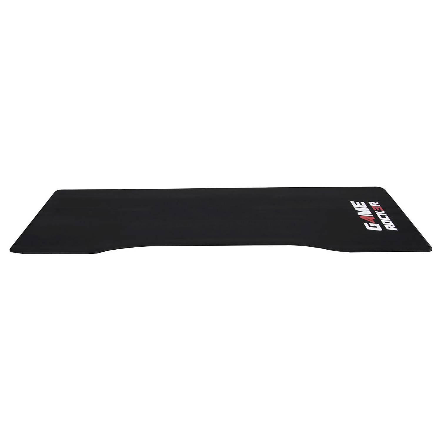 Mousepad Game-Rocker MP-20 Textil / Gummi Schwarz 0