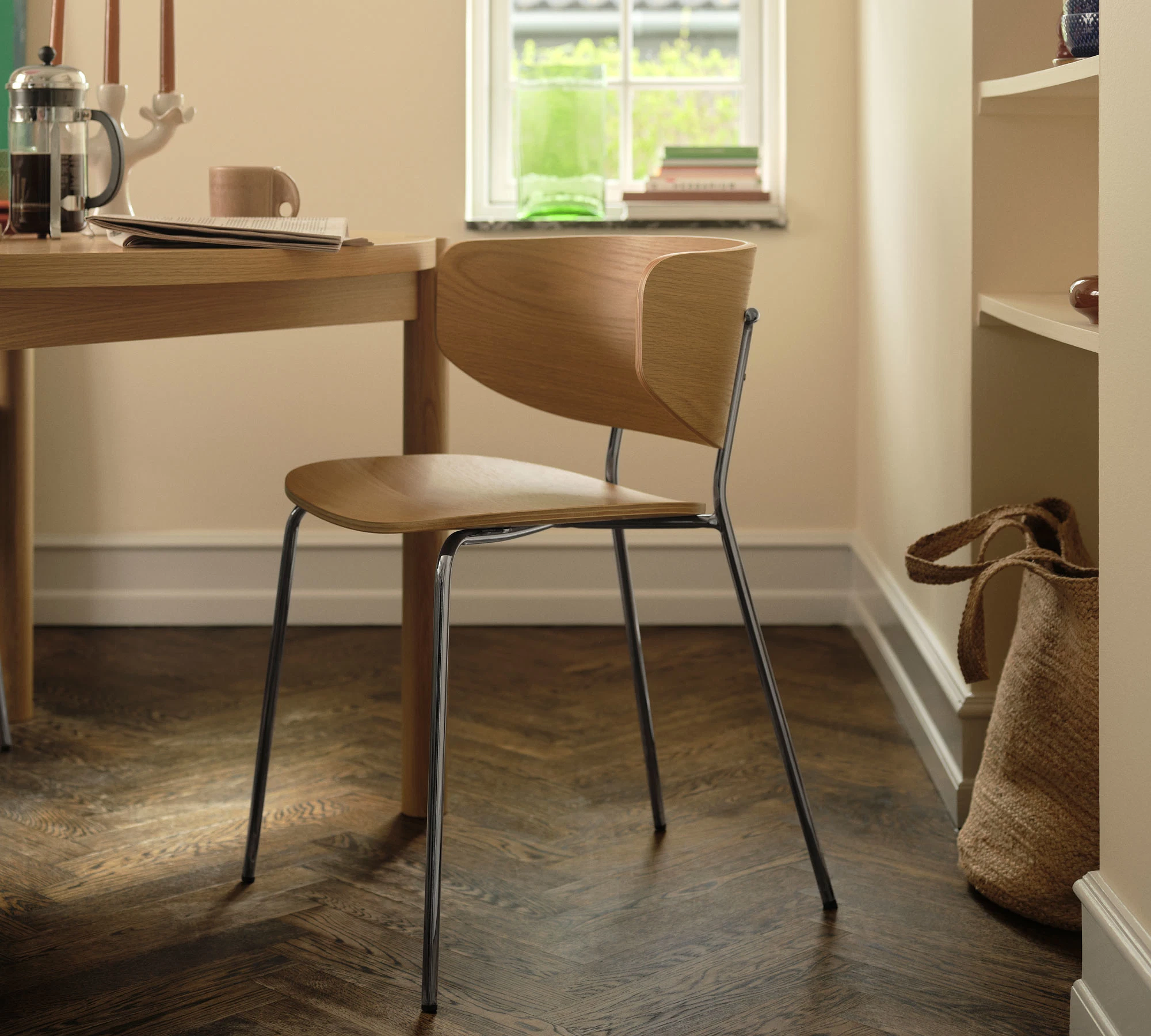 6x Jordan Esszimmerstuhl Chrome 0