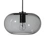 Kobe Pendelleuchte Rauchglas Grau Ø 30cm 0