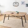 Nala 90 Dining Table Brown 0