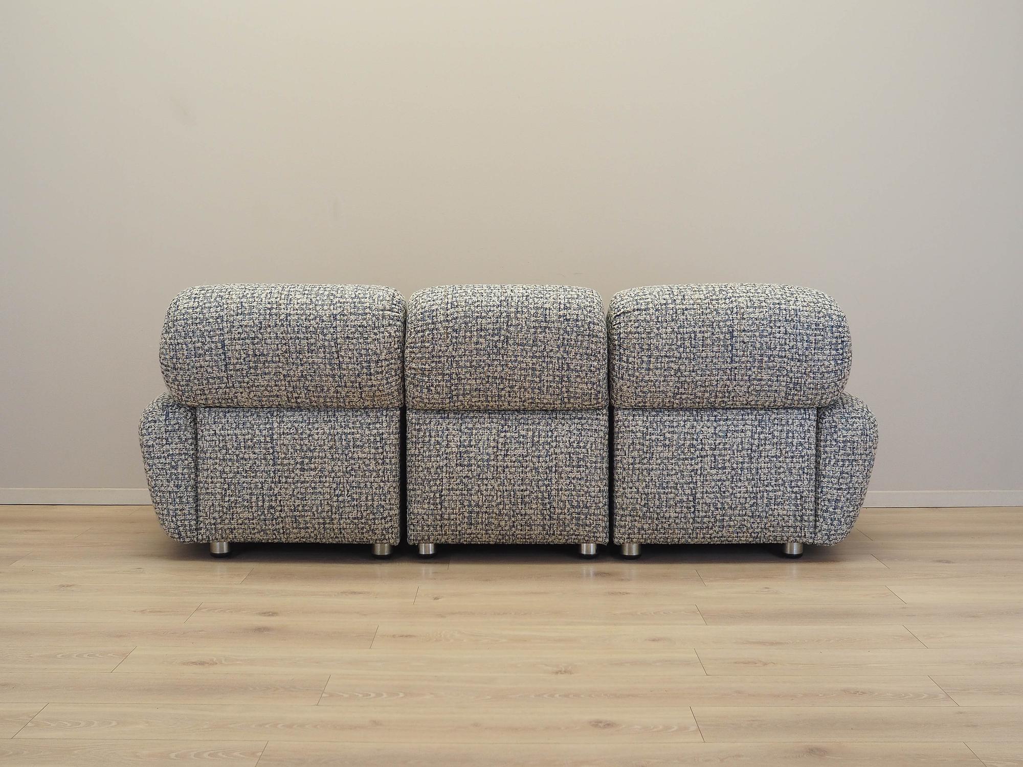 Modular sofa 3-piece 1960s 8
