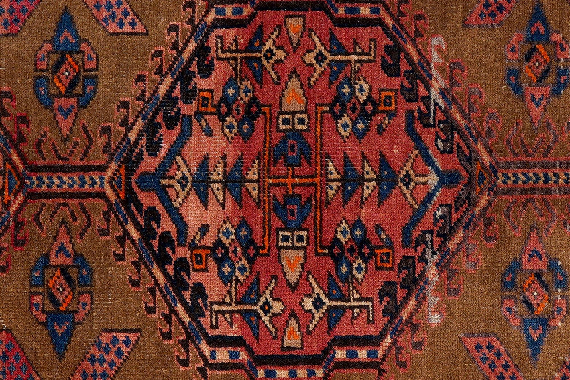 Heritage Saeed Teppich Wolle Braun 4