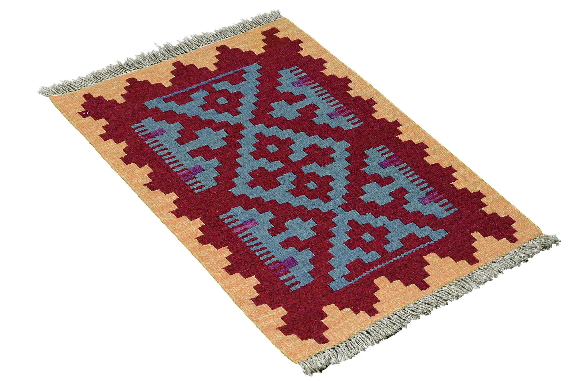 Tappeto Kilim Gashgai Lana Multicolore 2