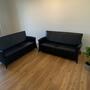 Alta Sofa Leder Schwarz 0