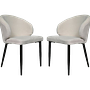 2x Yuna Esszimmerstuhl Creme 0