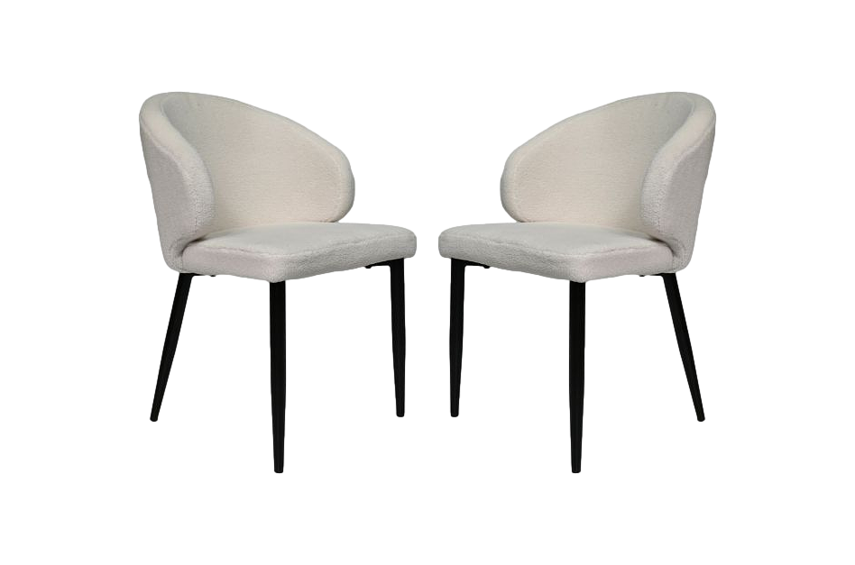 2x Yuna Esszimmerstuhl Creme 0