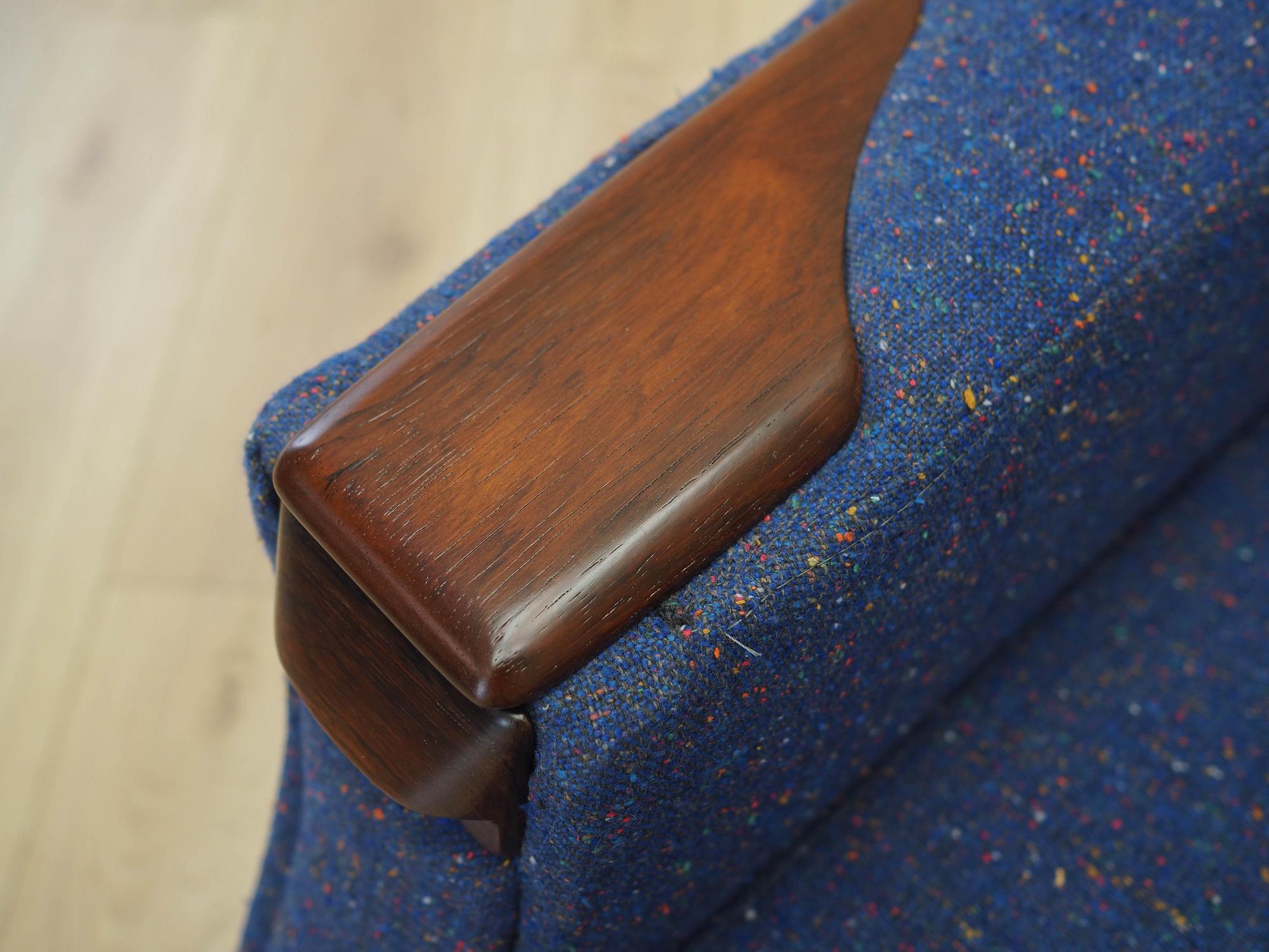 Lounge Chair Blue 1960s 11