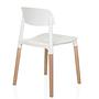 Dining chair / Visitor chair SCANDI E white hjh LIVING 7