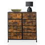 RAGALA LIGHT Wood veneer chest of drawers 1