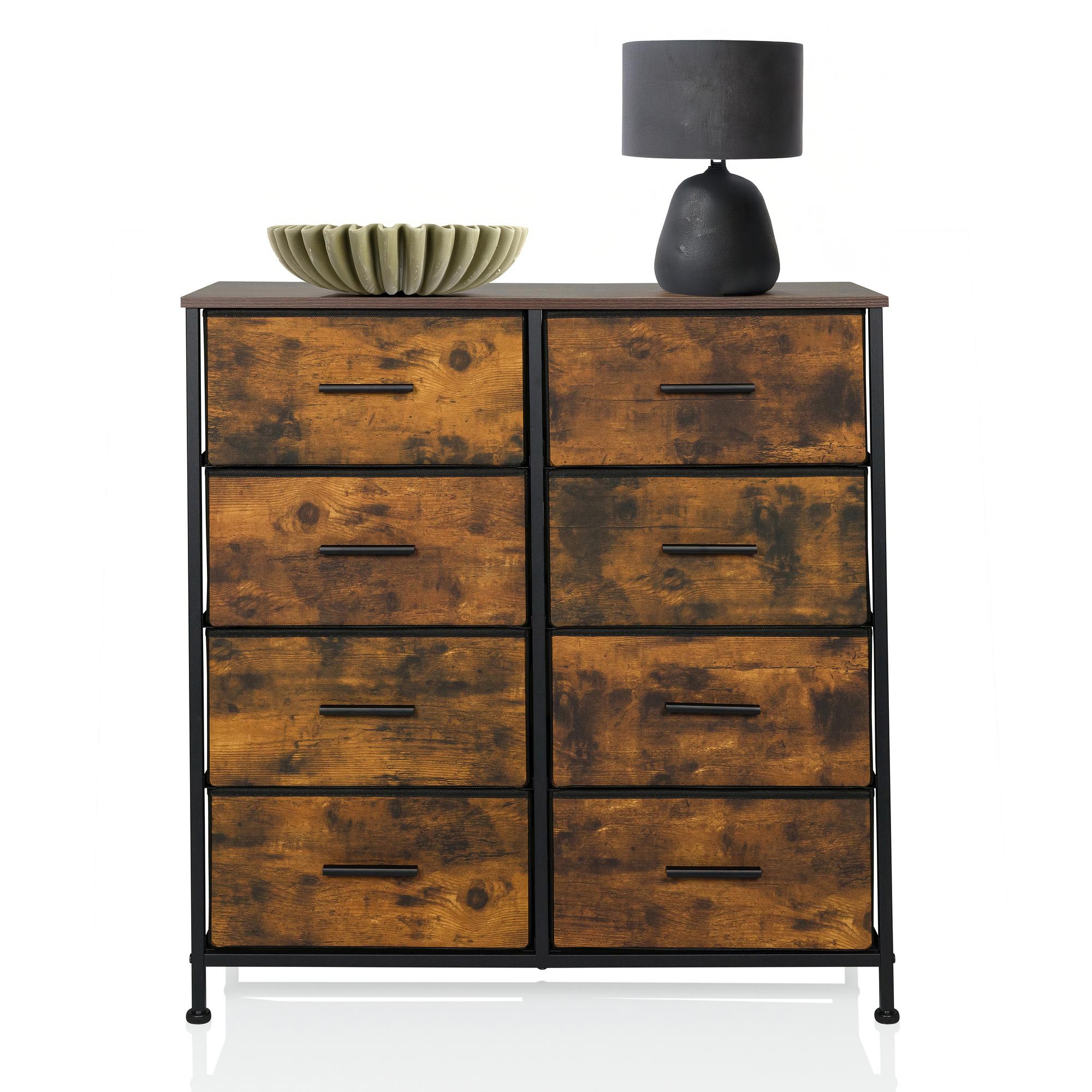RAGALA LIGHT Wood veneer chest of drawers 1