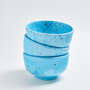 Party Mini Schüssel Keramik Blau 1