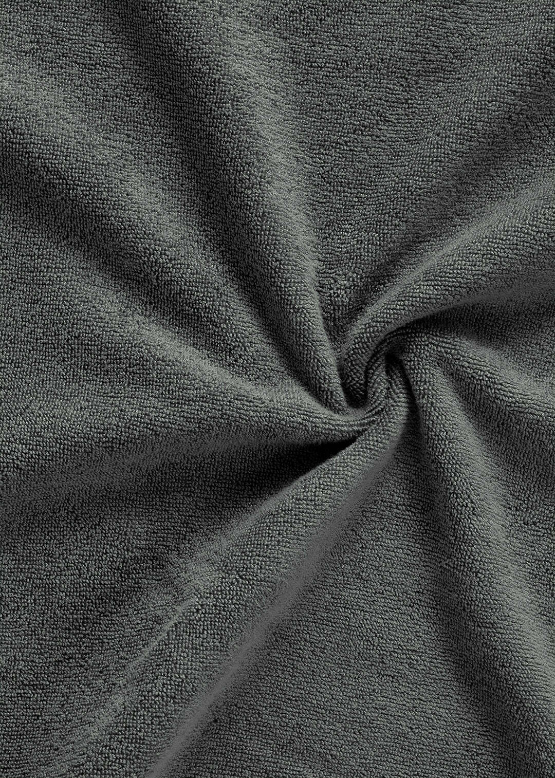Handtuch Baumwolle Anthrazit 100 x 150 cm 1