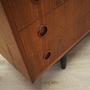 Vintage Sideboard Teak wood Brown 1970s 12