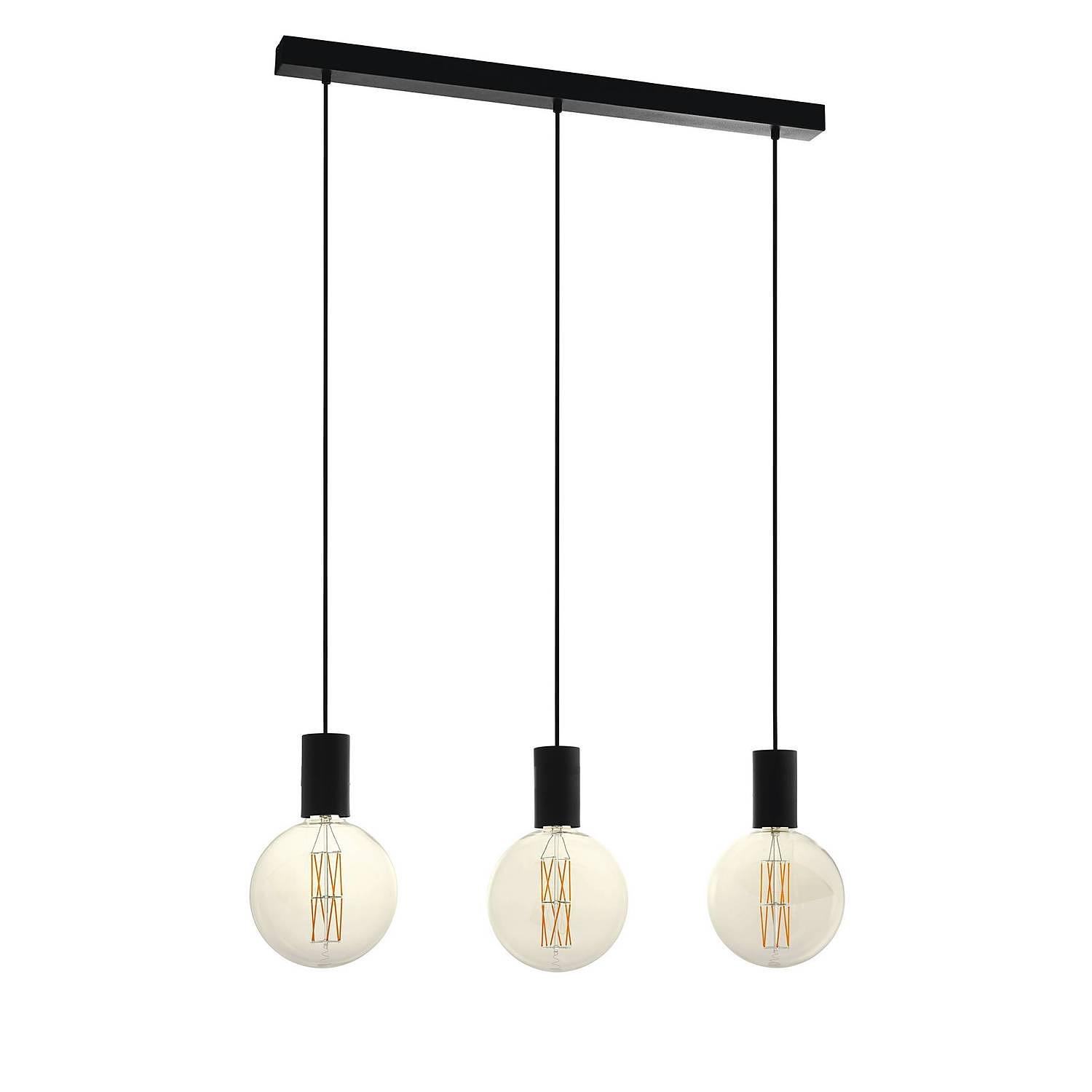 Pozueta II Pendant Light Steel 3-light 1