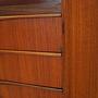 Vintage Eckschrank Teakholz Braun 1970er Jahre 13