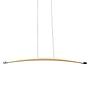 1-Flame LED pendant light Bow acrylic glass stainless steel 0