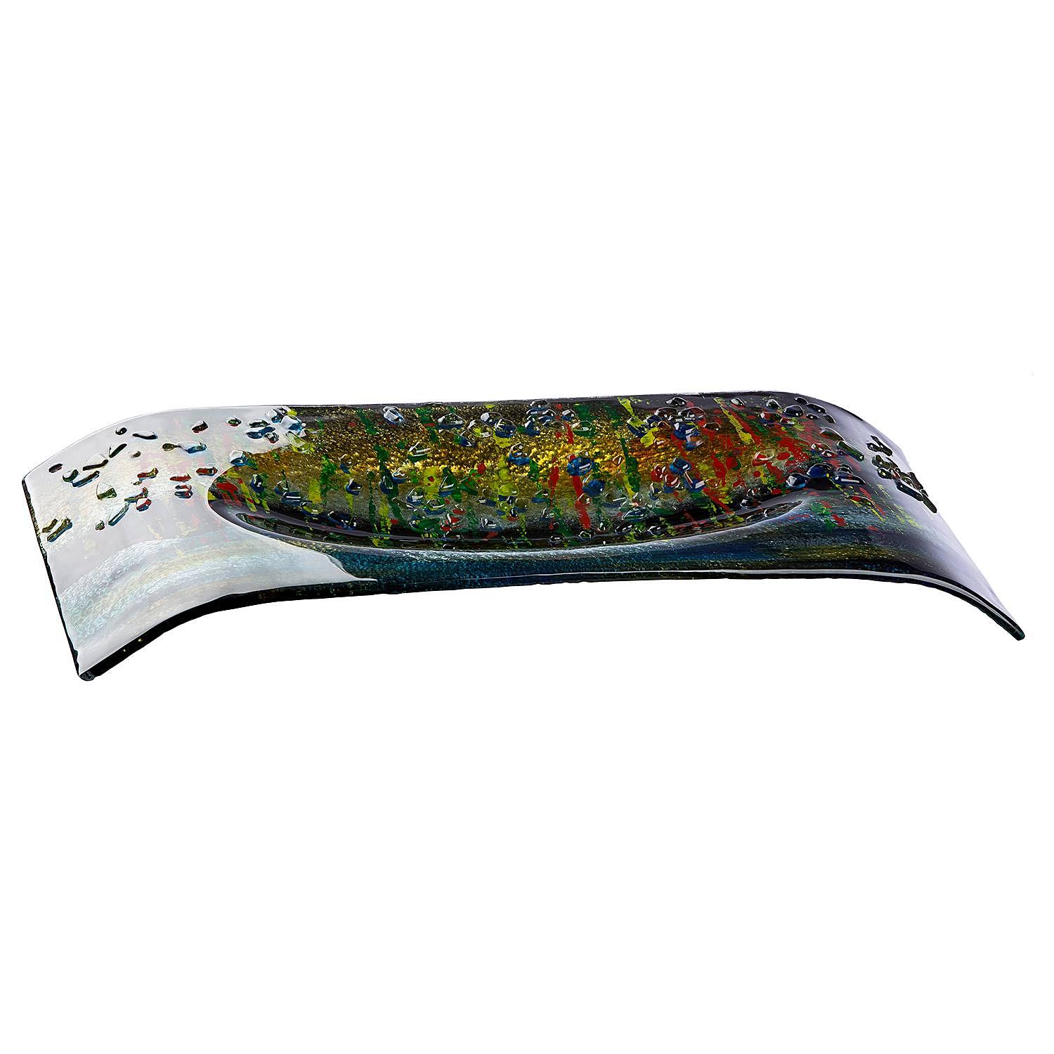 Decorative bowl Dali stained glass Multicolored 0