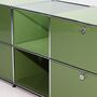 Unikat Sideboard mit Schubladen Yearbridge Green 5